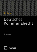 Deutsches Kommunalrecht (German Edition) 3756013987 Book Cover