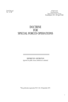 FM 31-20 DOCTRINE FOR SPECIAL FORCES OPERATIONS B0B8R85579 Book Cover