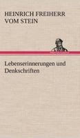 Lebenserinnerungen Und Denkschriften 3861958104 Book Cover