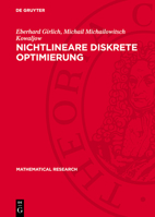 Nichtlineare Diskrete Optimierung 311278278X Book Cover