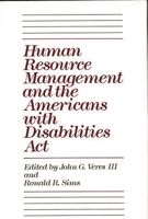 Human Resource Management and the Americans with Disabilities Act 0899308570 Book Cover