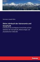 Kleins Jahrbuch Der Astronomie Und Geophysik 3741154814 Book Cover