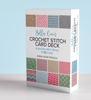 Bella Coco's Crochet Stitch Card Deck: A Pocket Stitch Library in 52 Cards 1800923023 Book Cover