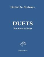 Duets for Viola & Harp: Score and Part 109092593X Book Cover