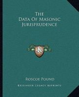 The Data Of Masonic Jurisprudence 1417953632 Book Cover