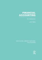 Financial Accounting (Rle Accounting): An Introduction 1138969796 Book Cover