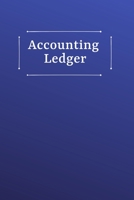 Accounting Ledger: Expense Tracker | Small Business Accounting Book | Bookkeeping | Budgeting | Portable Size | Blue 1695860497 Book Cover