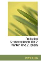 Deutsche Stammeskunde 1246701235 Book Cover