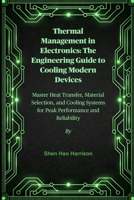 Thermal Management in Electronics: The Engineering Guide to Cooling Modern Devices: Master Heat Transfer, Material Selection, and Cooling Systems for Peak Performance and Reliability B0FNLGWNYB Book Cover
