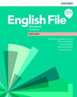 ENGLISH FILE 4TH: ADVANCED: WORKBOOK WITH KEY 019403853X Book Cover