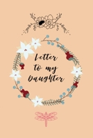 Letter to My Daughter: Blank Journal, A thoughtful Gift for New Mothers and Father, She Will Know How Much You Love Her, Parents. Write Memories now, Read them later & Treasure, time capsule keepsake  1695393112 Book Cover