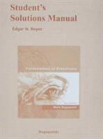 Student Solutions Manual for Fundamentals of Precalculus 0321536622 Book Cover