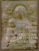 Study and Criticism of Italian Sculpture 0870992392 Book Cover
