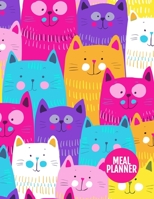 Meal Planner : Simple Track and Plan Your Meals Weekly - 52 Week Food Planner - Diary - Log - Journal - Calendar - Meal Prep and Planning Grocery List - Large 8. 5 X 11 Inch - 110 Pages - Design Eleme 171075995X Book Cover