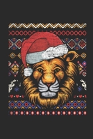 Ugly Christmas - Lion: Dotted Bullet Journal (6 X 9 -120 Pages) - Ugly Christmas Gift and Holiday Planner For Women, Men, Teens And Kids 1708312935 Book Cover