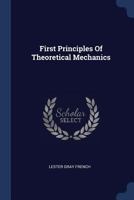 First Principles Of Theoretical Mechanics 1022559052 Book Cover