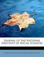Journal of the National Institute of Social Sciences 1241666288 Book Cover