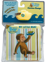 Curious Baby My Little Boat (Curious George Bath Book & Toy Boat) 054721541X Book Cover
