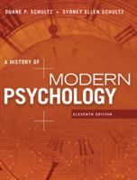 A History of Modern Psychology 0155374672 Book Cover
