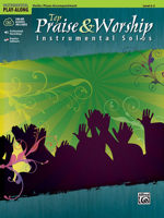 Top Praise & Worship Instrumental Solos, Cello/Piano Accompaniment: Level 2-3 [With CD (Audio)] 0739065998 Book Cover