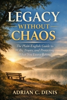 Legacy Without Chaos: The Plain-English Guide to Wills, Trusts, and Protecting What You Leave Behind. B0GM64ZHN8 Book Cover