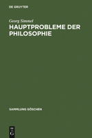 Hauptprobleme der Philosophie 3846002577 Book Cover