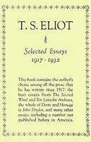 Selected Essays B000856CBI Book Cover