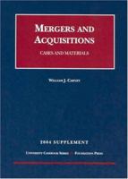 2004 Supplement to Mergers and Acquisitions 158778694X Book Cover