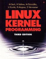 Linux Kernels Internals (2nd Edition) 0201331438 Book Cover
