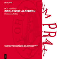 Boolesche Algebren 3112737784 Book Cover
