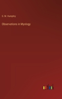 Observations in Myology 3368169211 Book Cover