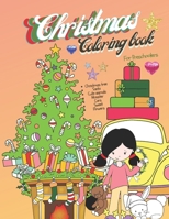Christmas Coloring Book for Preschoolers: Book for kids ages 3-5 and kindergarten.50 pages, size 8.5X11 inches . Lots of fun learning . Colorful, cute B08PJGB3N7 Book Cover