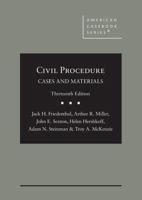 Civil Procedure: Cases and Materials 1636591817 Book Cover