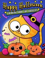 Toddler Halloween Coloring Book 1989968473 Book Cover