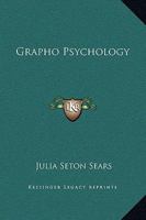 Grapho Psychology 0766187241 Book Cover