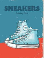 Sneakers Coloring Book: Sneaker designs B0BG6CRFHP Book Cover