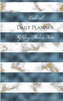 Undated Daily Planner - My Day, Meals & Notes 171201577X Book Cover