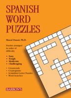 Spanish Word Puzzles (Foreign Language Word Puzzles) 0764133039 Book Cover