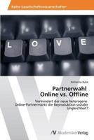 Partnerwahl Online vs. Offline 3639489330 Book Cover