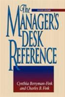 The Manager's Desk Reference 0814403425 Book Cover