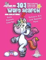 101 Word Search for Kids 2: SUPER KIDZ Book. Children - Ages 4-8 (US Edition). Pink Posing, Unicorn Words with custom art interior. 101 Puzzles with ... (Superkidz - Unicorn Word Search for Kids) 1673810349 Book Cover