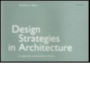 Design Strategies in Architecture: An Approach to the Analysis of Form 0419161309 Book Cover