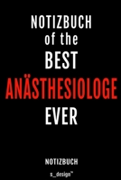 Notizbuch f�r An�sthesiologen / An�sthesiologe / An�sthesiologin: Originelle Geschenk-Idee [120 Seiten kariertes blanko Papier] 1695346602 Book Cover