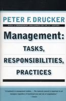 Management: Tasks, Responsibilities, Practices 0060912073 Book Cover