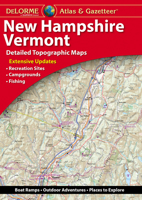 DeLorme Atlas & Gazetteer: New Hampshire, Vermont 194649447X Book Cover