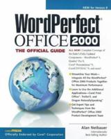 WordPerfect Office 2000: The Official Guide 0078825695 Book Cover