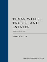 Texas Wills, Trusts, and Estates 1531005756 Book Cover