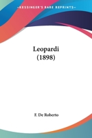 Leopardi Nuova Edizione 110425753X Book Cover