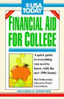 Peterson's USA Today Financial Aid for College: A Quick Guide to Everything You Need to Know, With the New 1996 Forms (USA Today Financial Aid for College) 1560795689 Book Cover