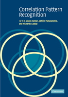 Correlation Pattern Recognition 0521153484 Book Cover